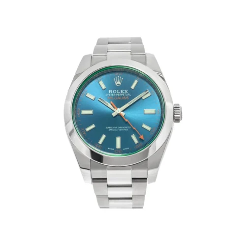 Replica Rolex Milgauss 40mm Blue Dial 116400GV