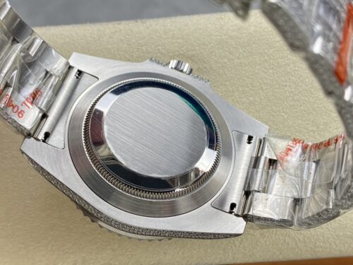 Replica Rolex Submariner Iced Out 116610LV 41mm Green Dial - Best shop to buy a Fake Rolex