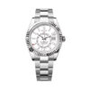 Replica Rolex Sky-Dweller 42 mm Intense white Dial 336934 - Best shop to buy a Fake Rolex