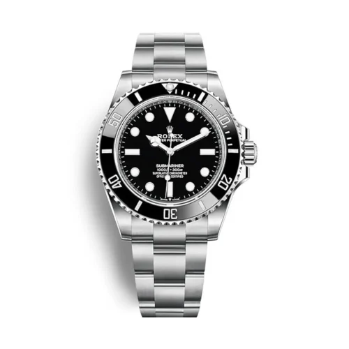 Replica Rolex Submariner 41mm Black Dial 124060 No-Date