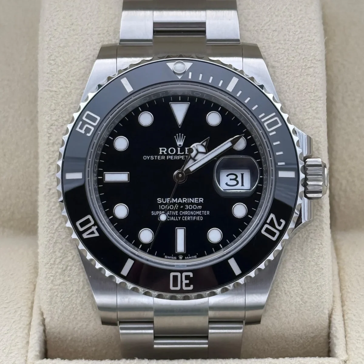 Replica Rolex Submariner 41mm Black Dial 126610LN - Best shop to buy a Fake Rolex