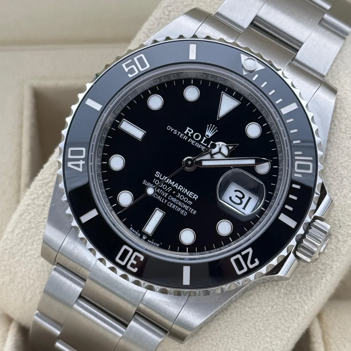 Replica Rolex Submariner 41mm Black Dial 126610LN - Best shop to buy a Fake Rolex