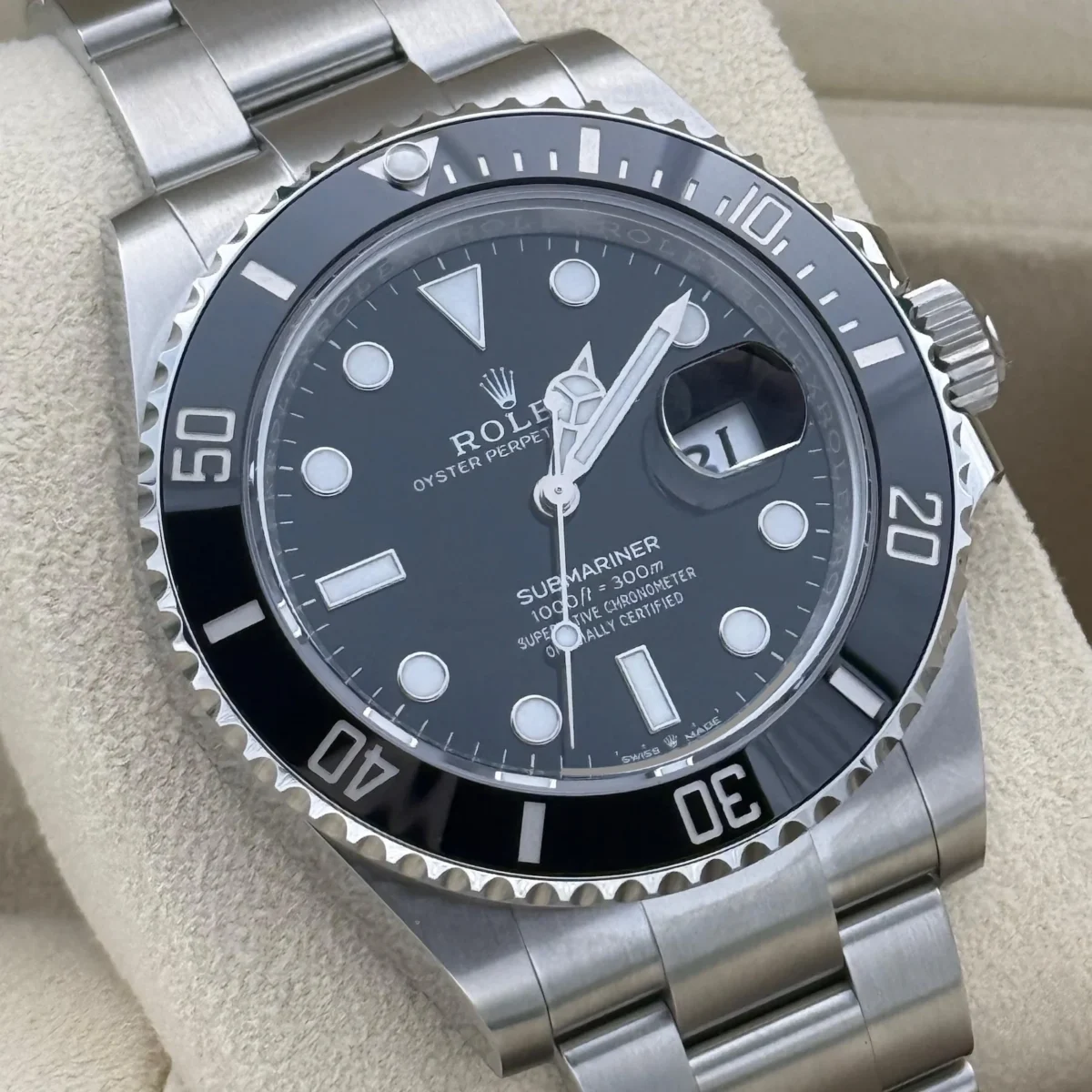 Replica Rolex Submariner 41mm Black Dial 126610LN - Best shop to buy a Fake Rolex