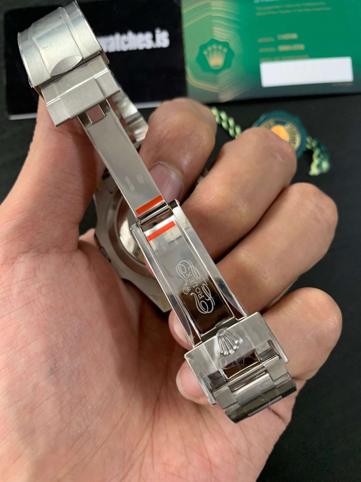 Replica Rolex Submariner 41mm Black Dial 126610LV "Starbucks" - Best shop to buy a Fake Rolex