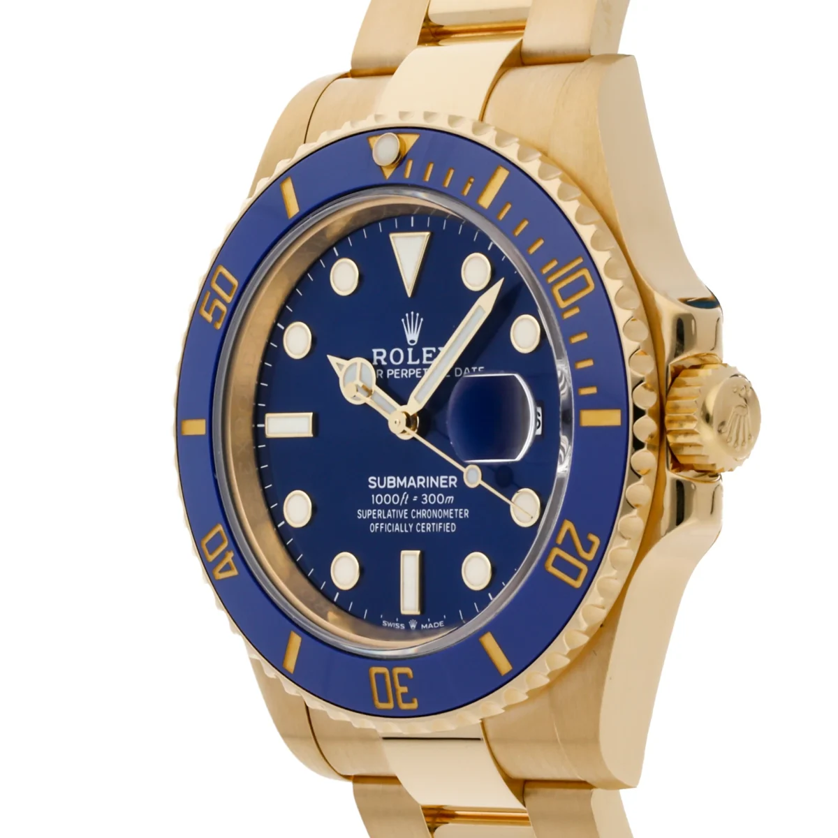 Replica Rolex Submariner 41mm Blue Dial 126618LB - Best shop to buy a Fake Rolex