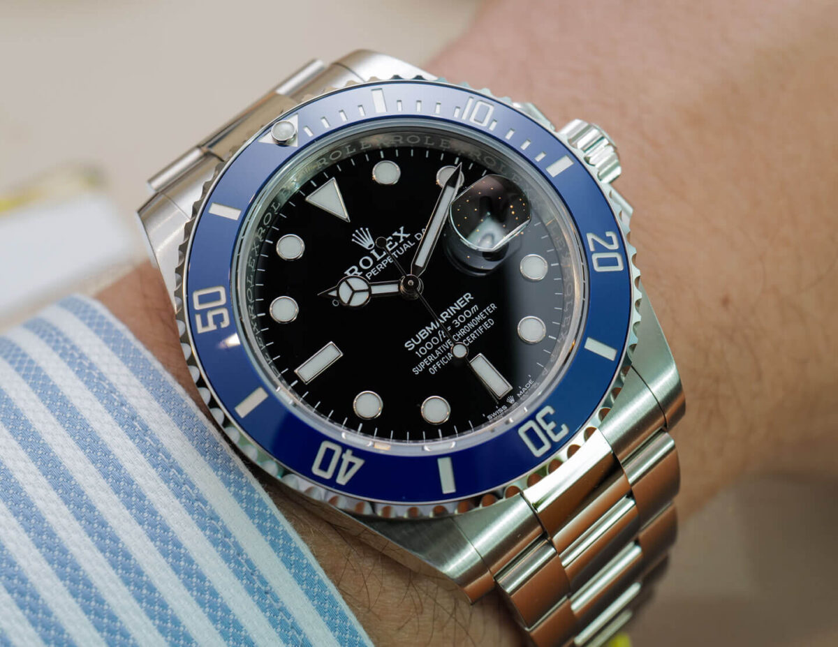 Replica Rolex Submariner "Cookie Monster" 41mm Black Dial 126619LB - Best shop to buy a Fake Rolex
