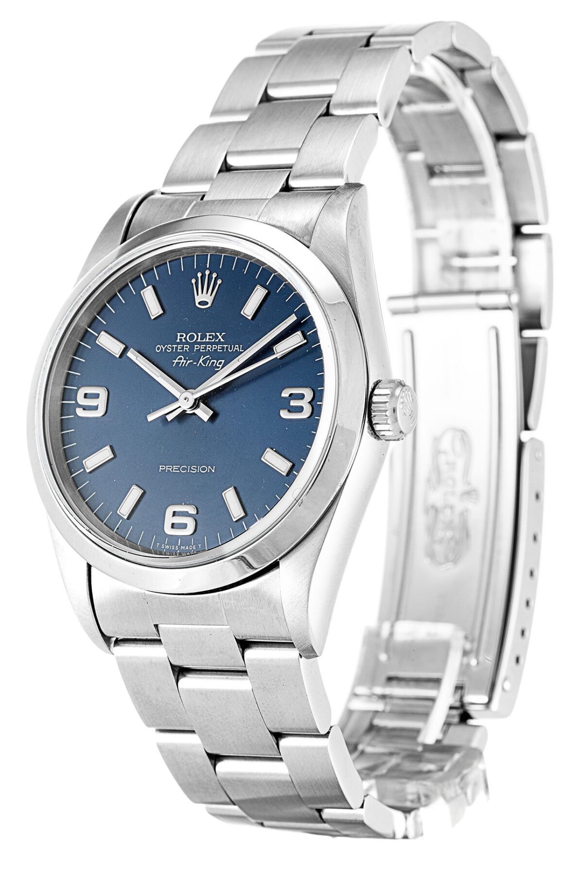 Replica Rolex Air-King 34mm Dial Blue 14000 - Best shop to buy a Fake Rolex