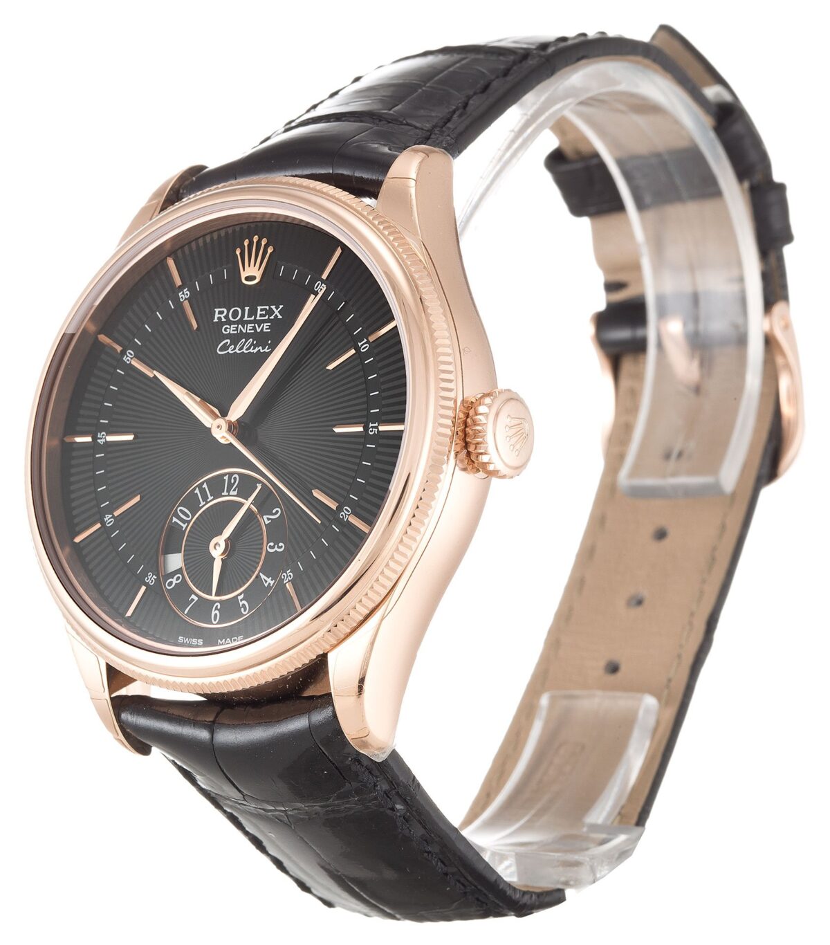 Replica Rolex Cellini 39mm Dial Black 50525 - Best shop to buy a Fake Rolex