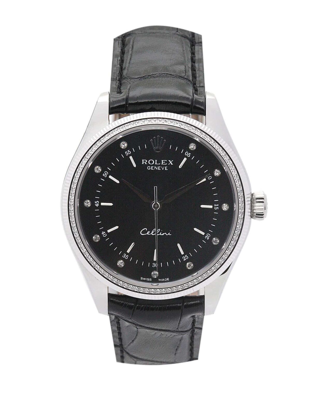 Replica Rolex Cellini 39mm Dial Black 5310 - Best shop to buy a Fake Rolex