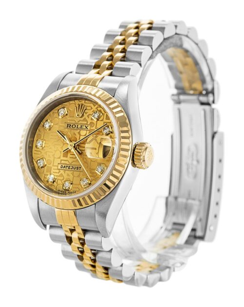 Replica Rolex Datejust 79173 26mm Gold Dial - Best shop to buy a Fake Rolex
