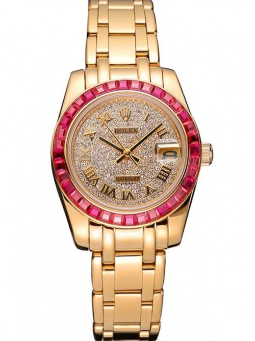 Replica Rolex Datejust 622835 33mm Diamond Dial - Best shop to buy a Fake Rolex