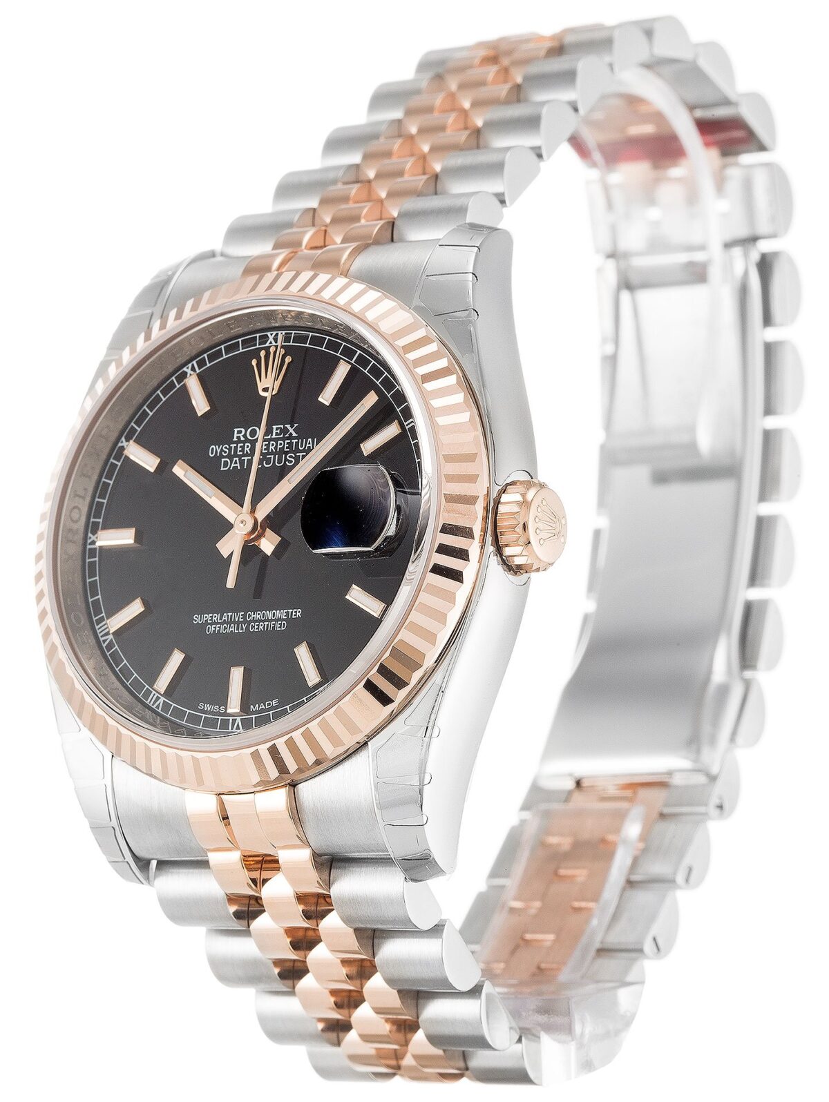 Replica Rolex Datejust 116231 36mm Black Dial - Best shop to buy a Fake Rolex