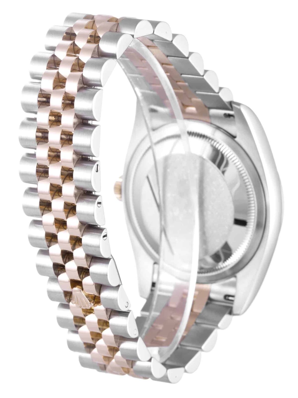 Replica Rolex Datejust 116231 Black Dial 36mm Steel Rose Gold Jubilee - Best shop to buy a Fake Rolex