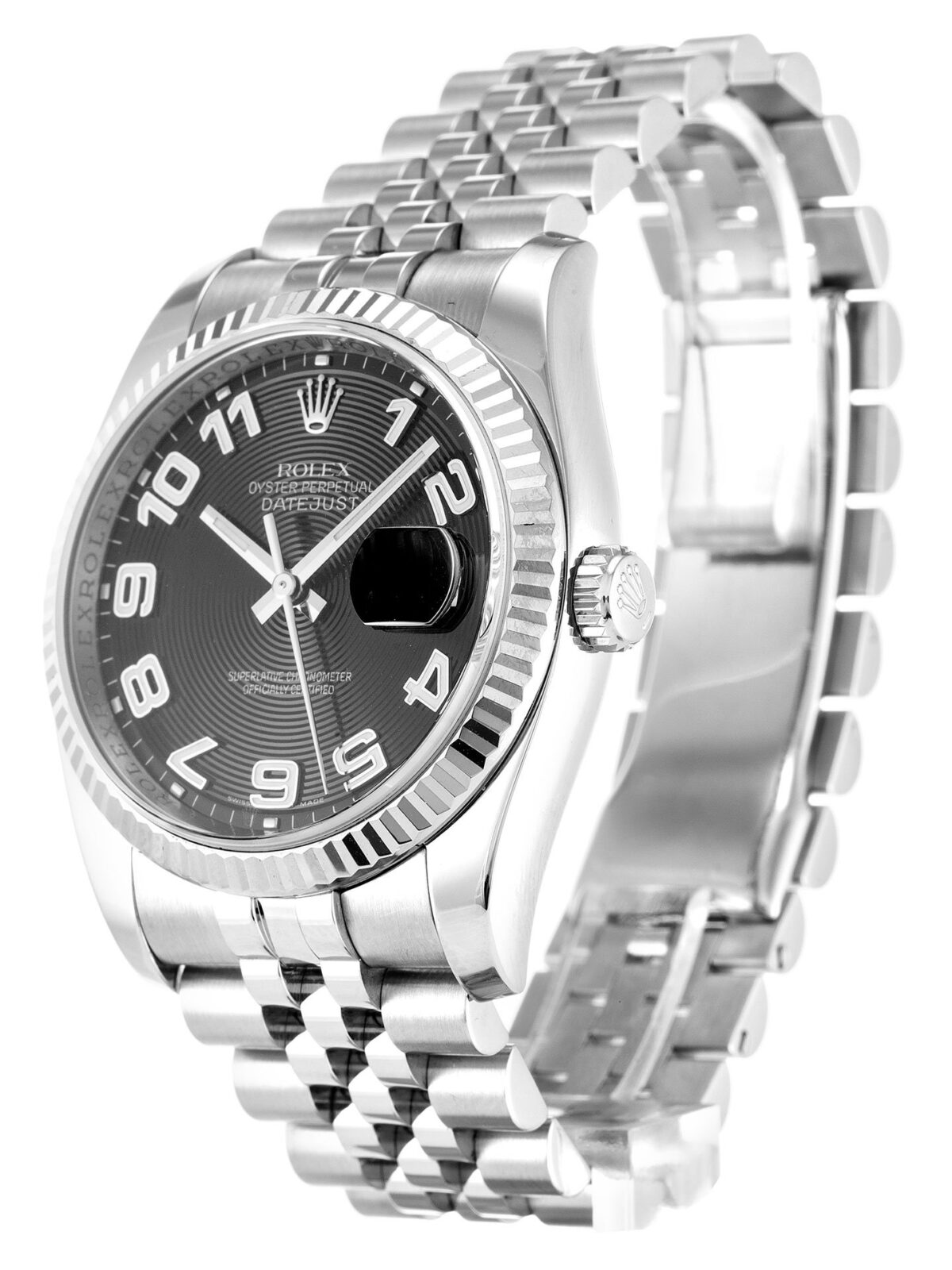 Replica Rolex Datejust 116234 36mm Black Dial - Best shop to buy a Fake Rolex