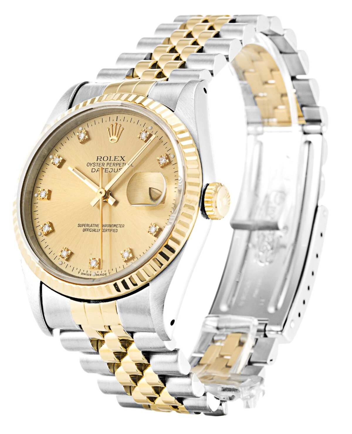 Replica Rolex Datejust 16233 Champagne Dial 36mm - Best shop to buy a Fake Rolex