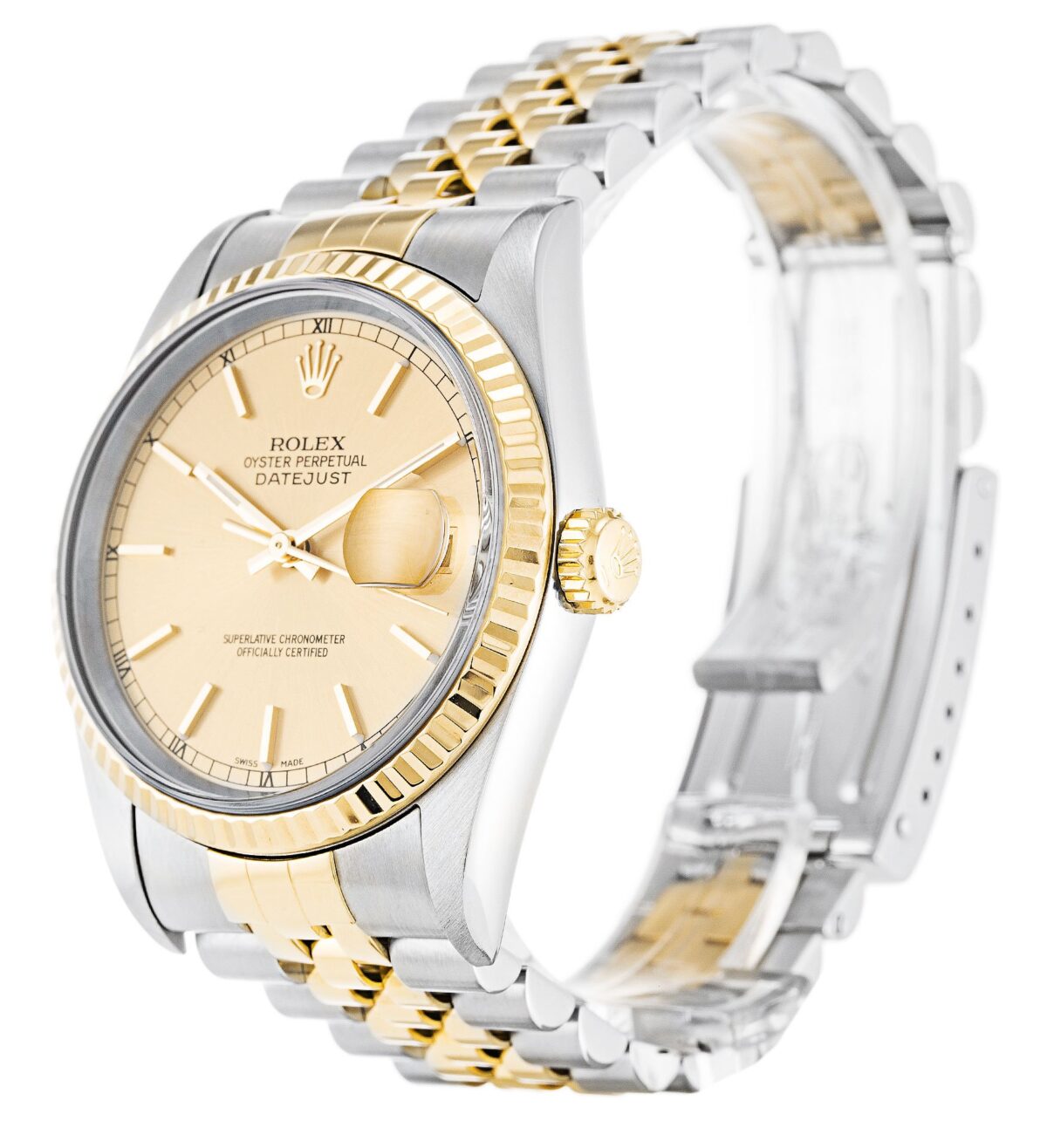 Replica Rolex Datejust 16233 36mm Champagne Dial - Best shop to buy a Fake Rolex