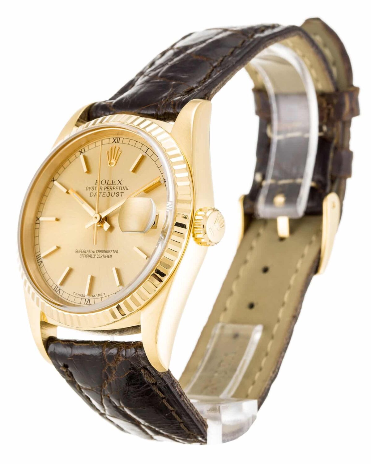 Replica Rolex Datejust 16238 36mm Champagne Dial - Best shop to buy a Fake Rolex
