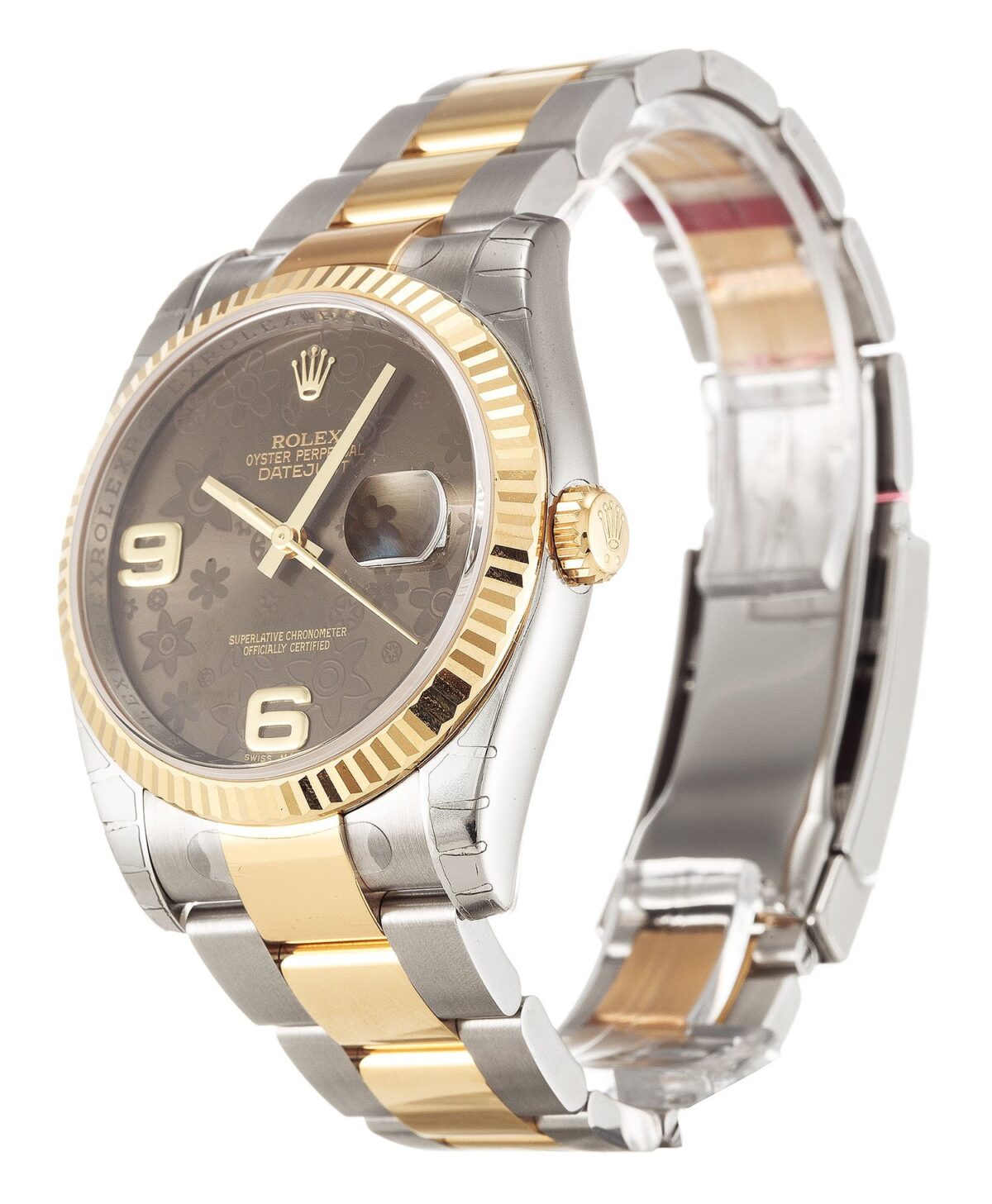 Replica Rolex Datejust 116233 36mm Floral Dial - Best shop to buy a Fake Rolex