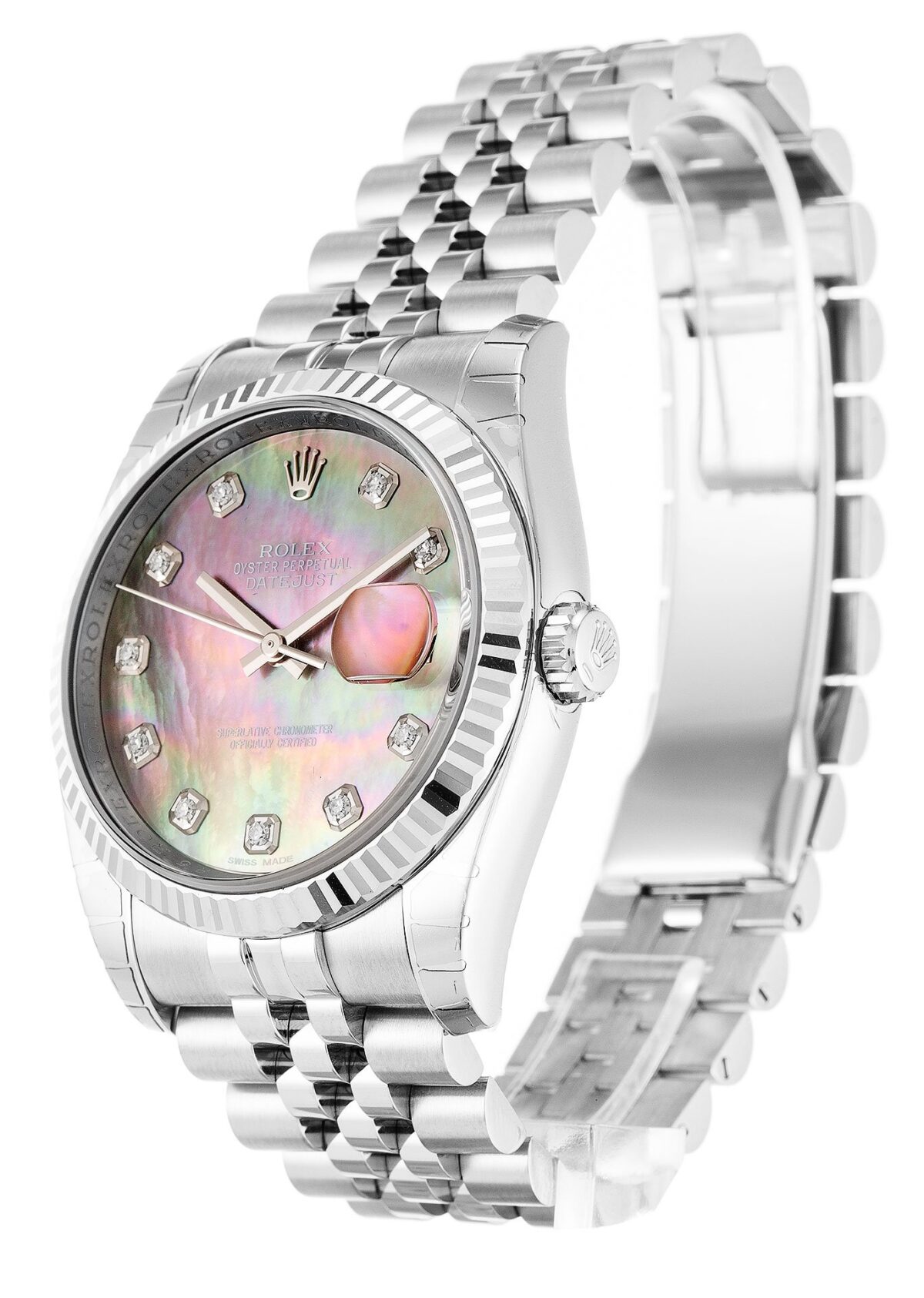 Replica Rolex Datejust 116234 36mm Mother of Pearl Dial - Best shop to buy a Fake Rolex