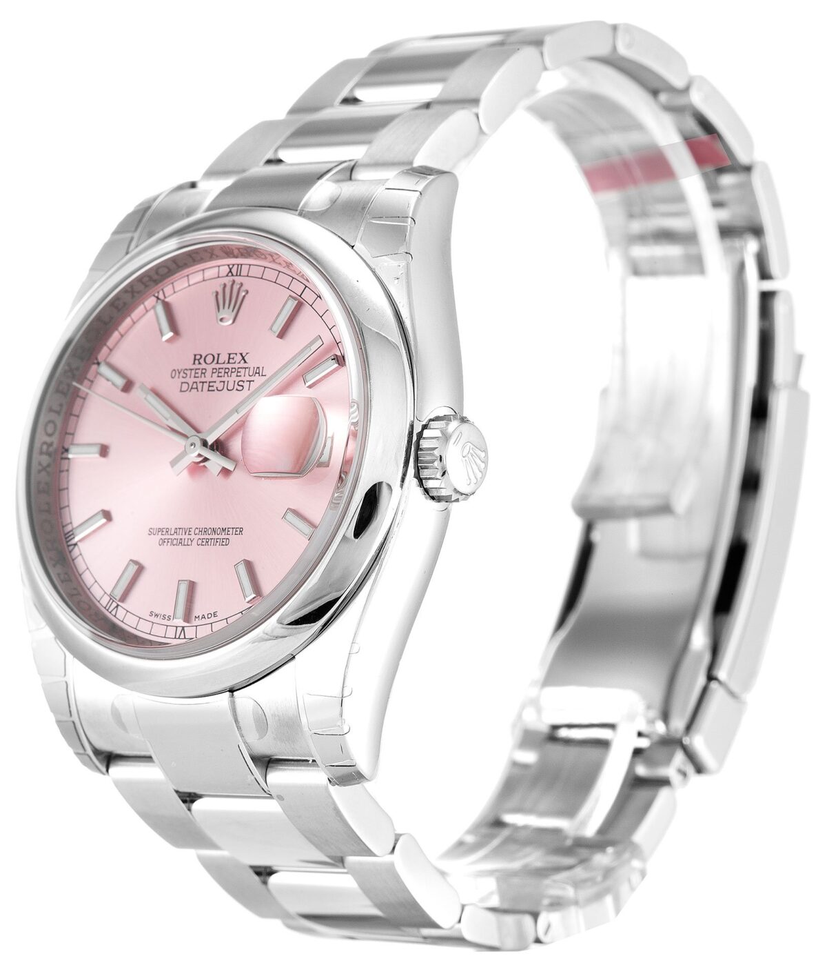 Replica Rolex Datejust 116200 36mm Pink Dial - Best shop to buy a Fake Rolex