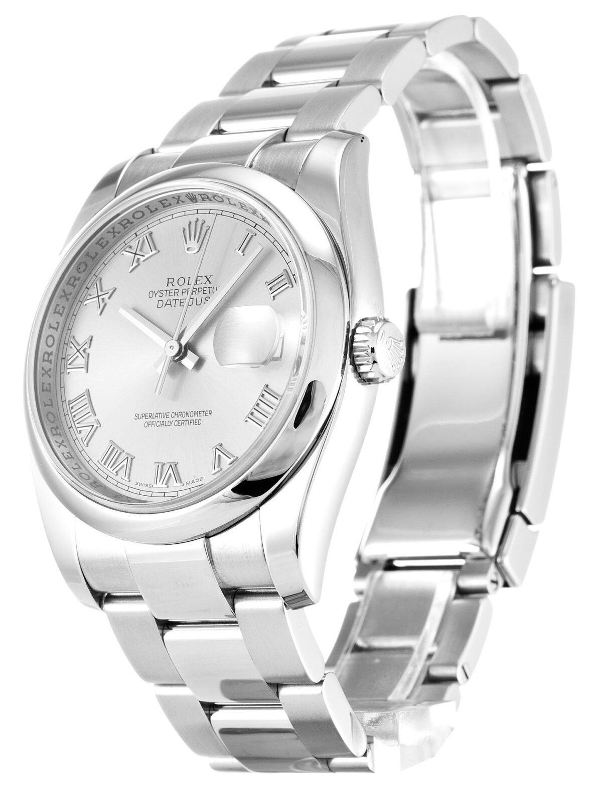 Replica Rolex Datejust 116200 36mm Silver Dial - Best shop to buy a Fake Rolex