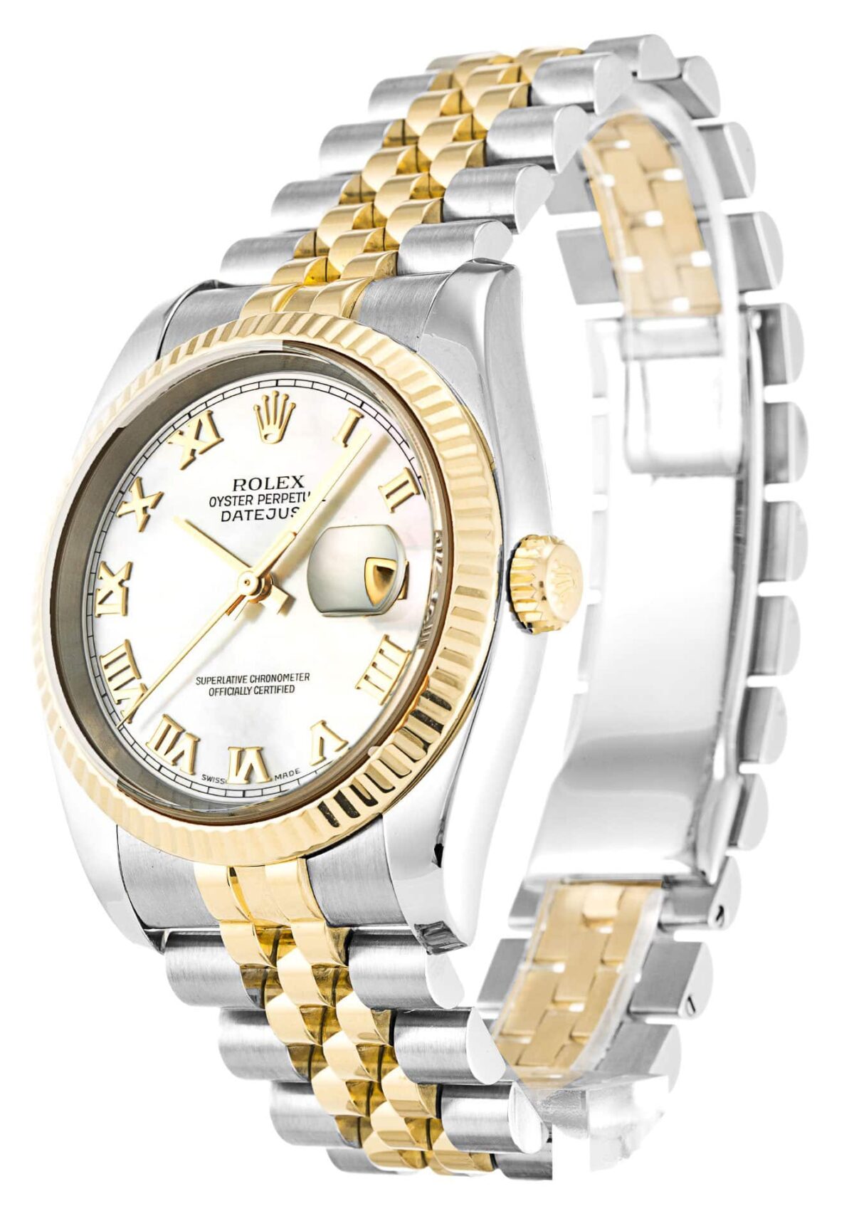 Replica Rolex Datejust 116233 36mm White Mother of Pearl Dial - Best shop to buy a Fake Rolex