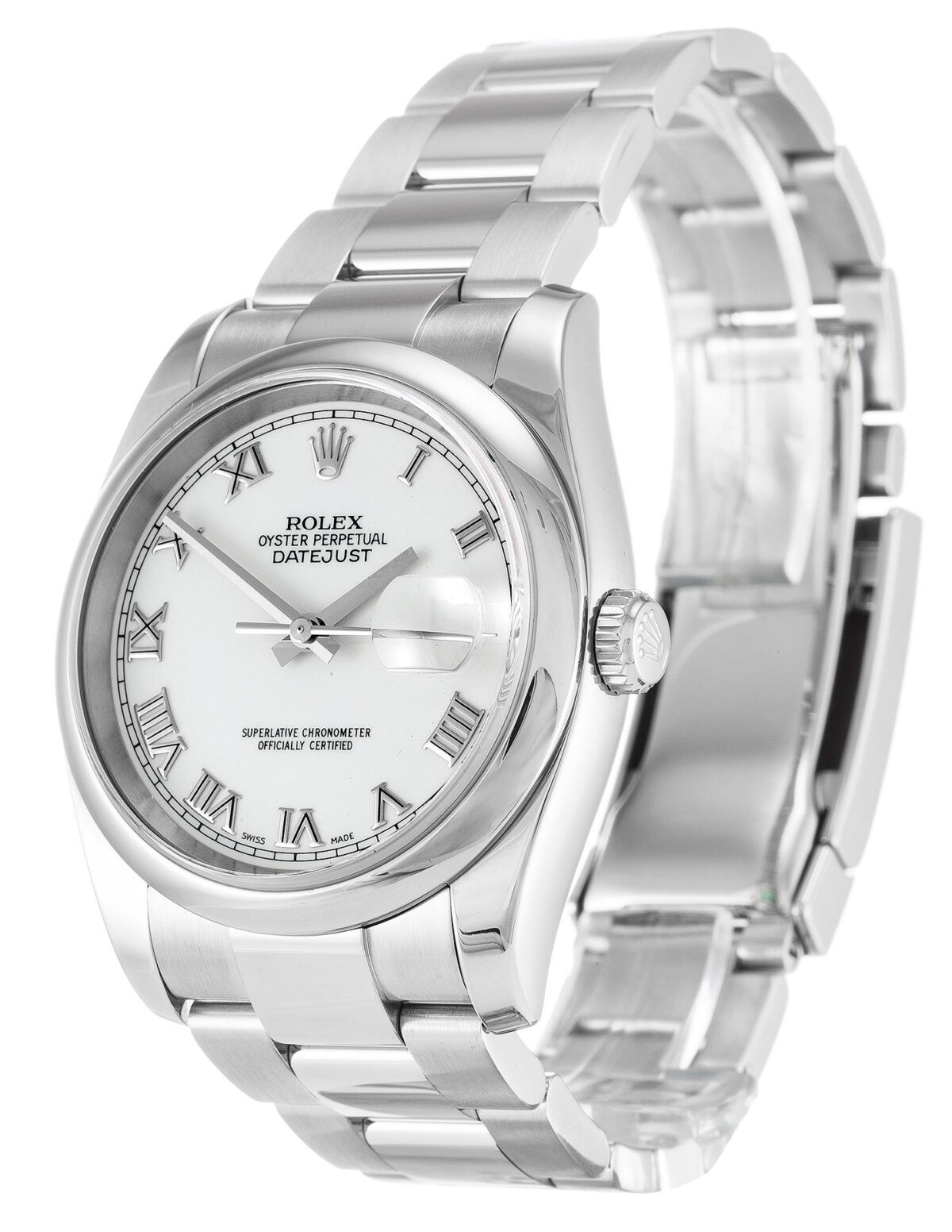 Replica Rolex Datejust 116200 36mm White Dial - Best shop to buy a Fake Rolex