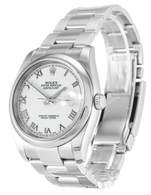 Replica Rolex Datejust 116200 36mm White Dial - Best shop to buy a Fake Rolex