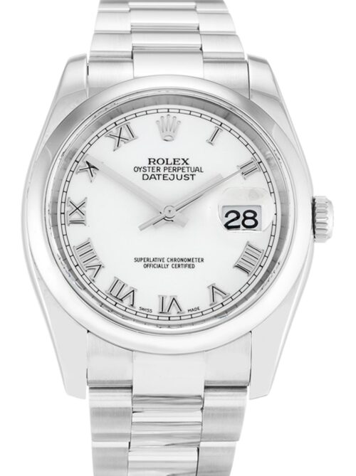 Replica Rolex Datejust 116200 36mm White Dial - Best shop to buy a Fake Rolex