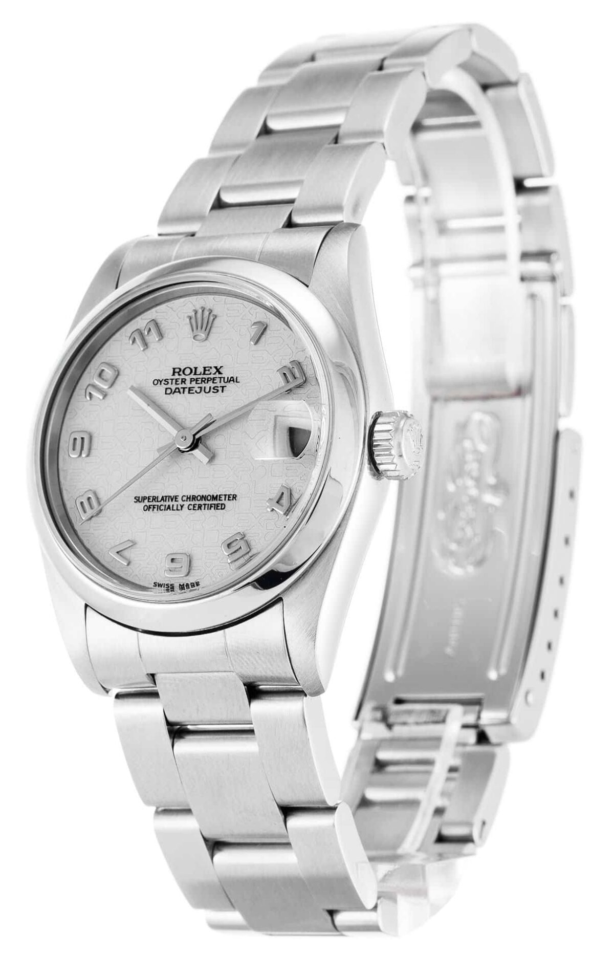 Replica Rolex Datejust 68240 Mid-Size 30mm Ivory Jubilee Dial - Best shop to buy a Fake Rolex
