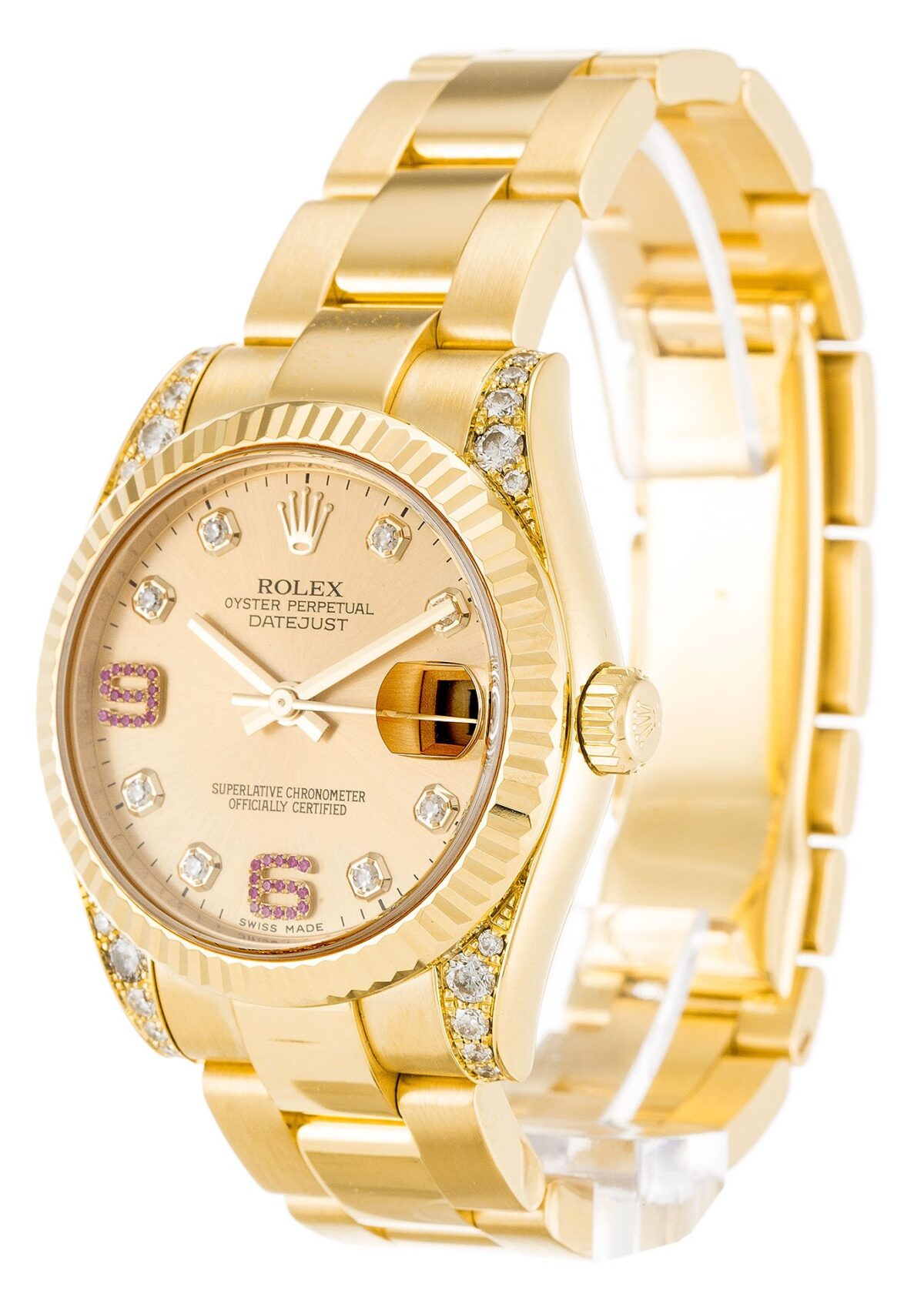 Replica Rolex Datejust 178238 Mid-Size 31mm Champagne Dial - Best shop to buy a Fake Rolex