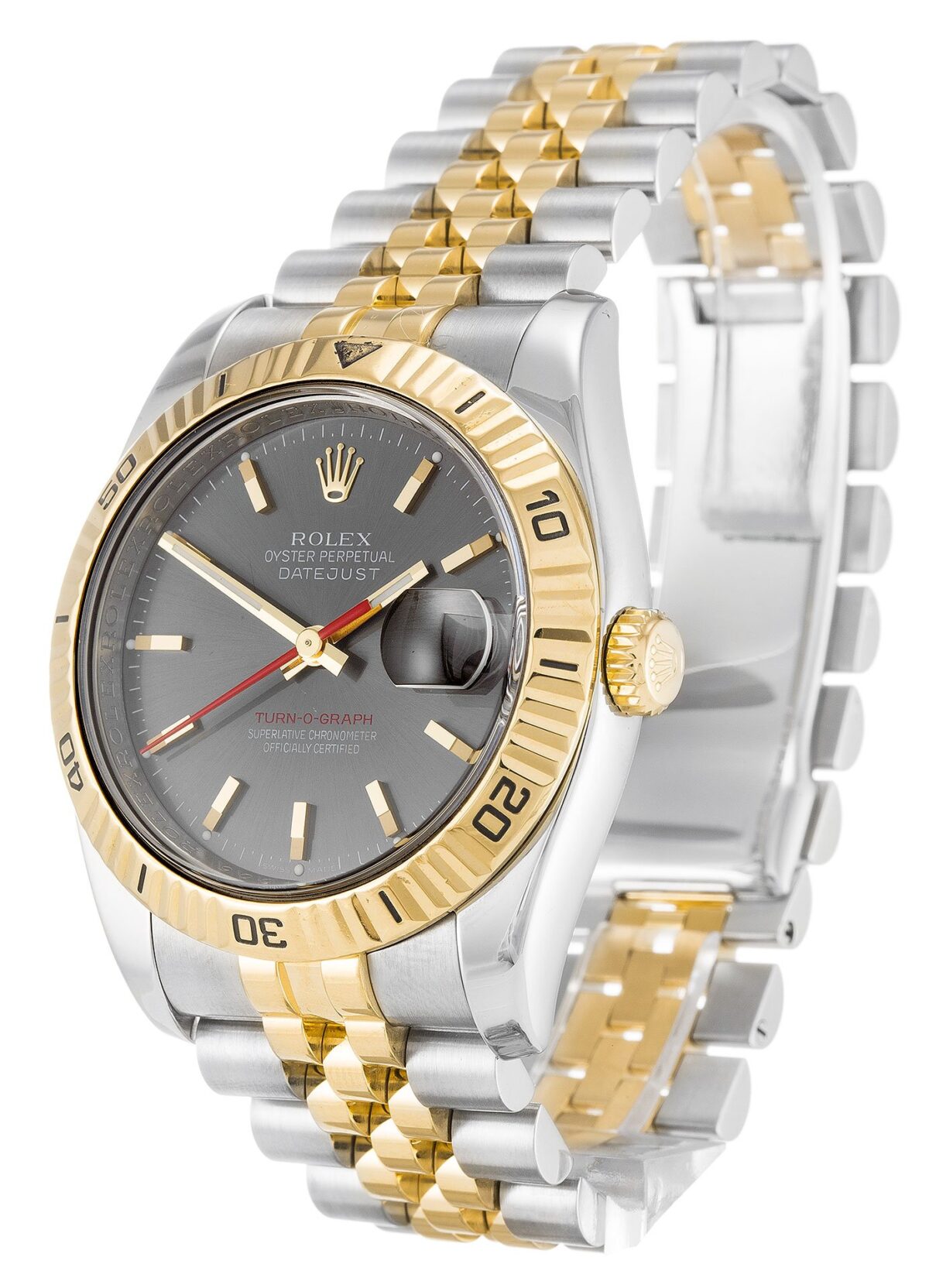 Replica Rolex Datejust 116263 Turn-O-Graph 36mm Black Dial - Best shop to buy a Fake Rolex