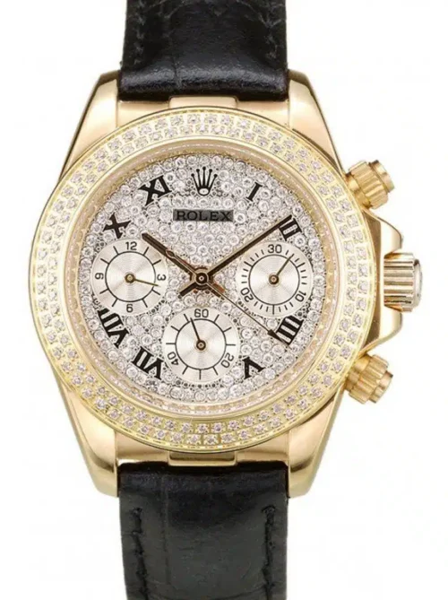 Replica Rolex Daytona 35mm Dial Diamond 98238 - Best shop to buy a Fake Rolex