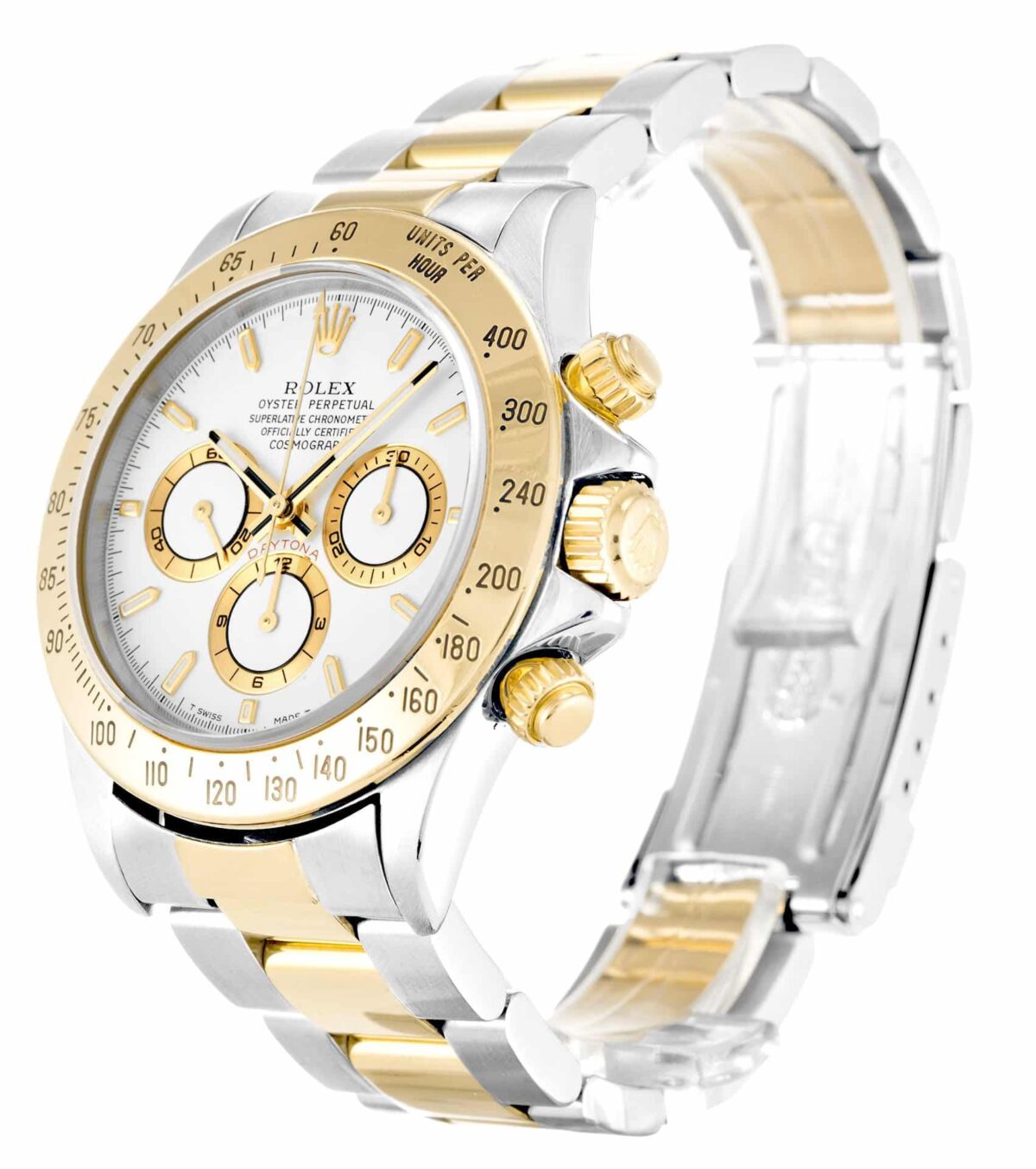 Replica Rolex Replica Rolex Daytona 38mm Dial White 16523 - Best shop to buy a Fake Rolex