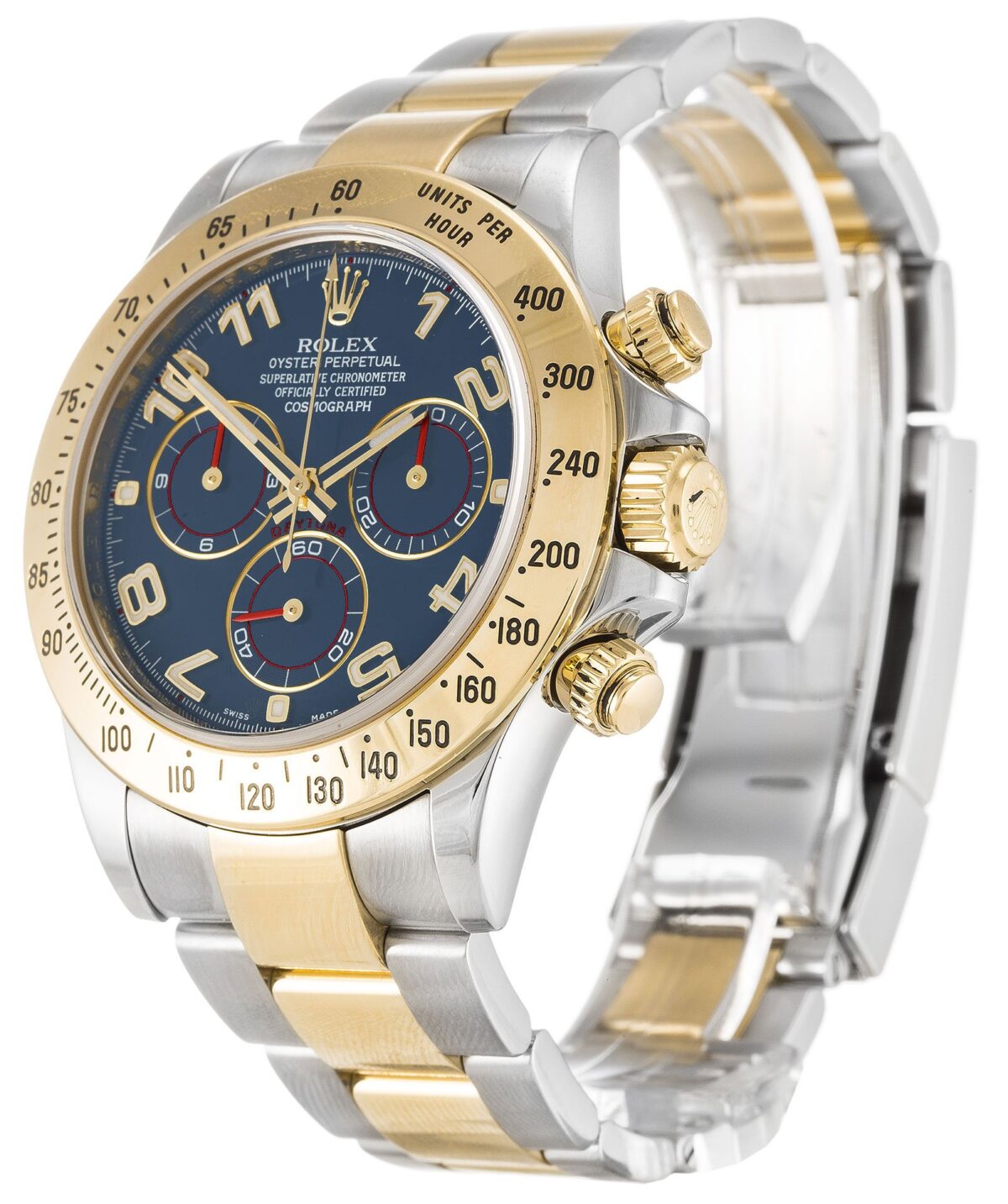 Replica Rolex Daytona 116523 40mm Blue Dial - Best shop to buy a Fake Rolex