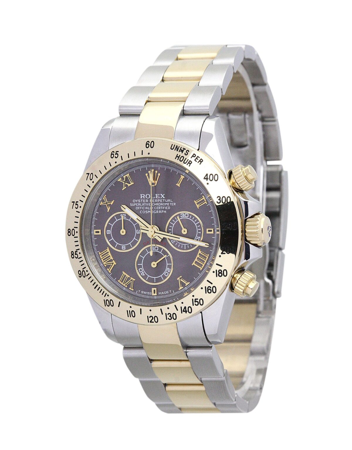 Replica Rolex Daytona 40mm Dial Dark Brown 116523 - Best shop to buy a Fake Rolex