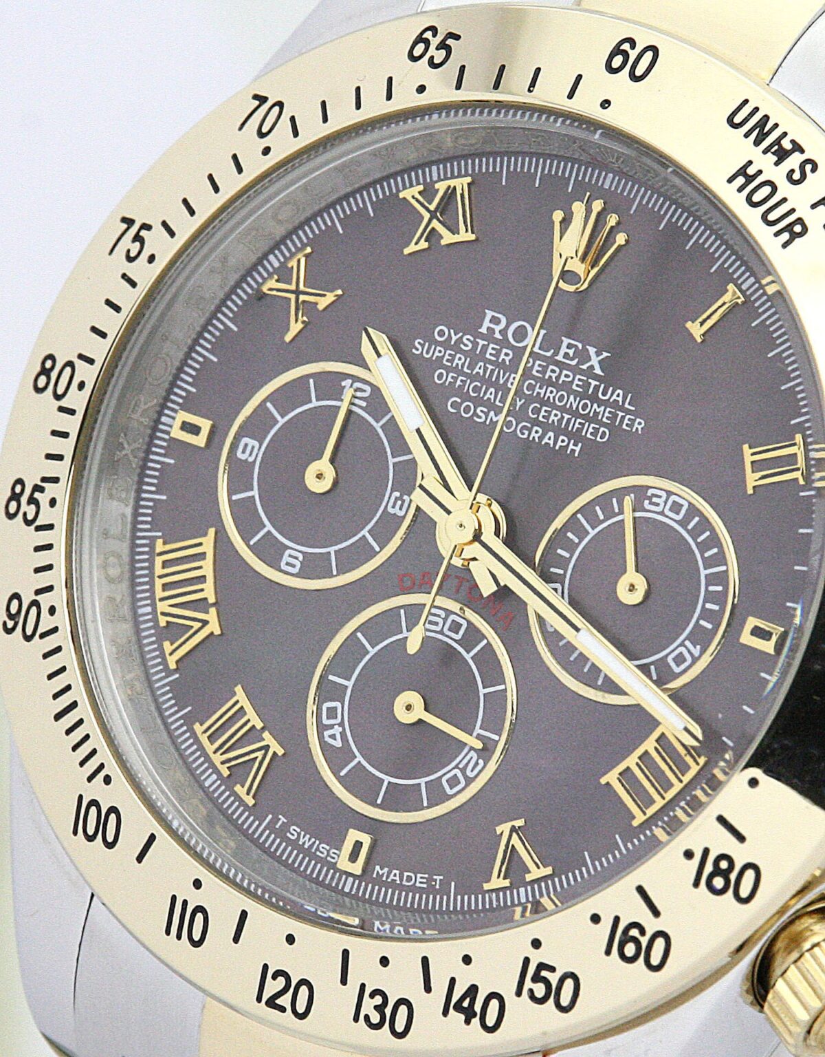 Replica Rolex Daytona 40mm Dial Dark Brown 116523 - Best shop to buy a Fake Rolex