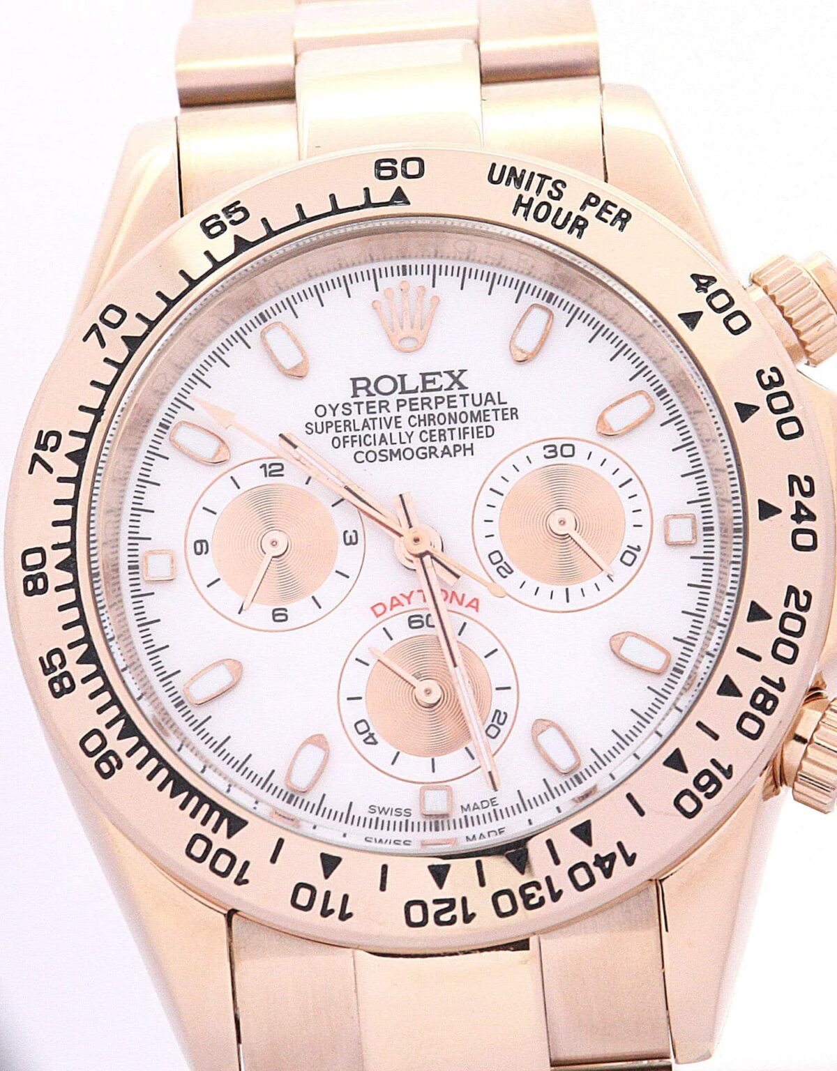 Replica Rolex Daytona 40mm Dial Ivory 116505 - Best shop to buy a Fake Rolex