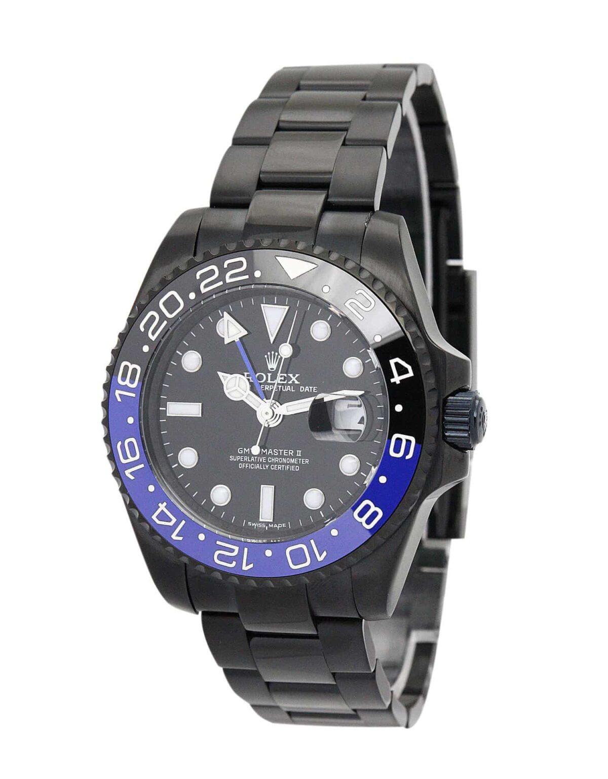 Replica Rolex GMT Master 38mm Dial Black 176200 - Best shop to buy a Fake Rolex
