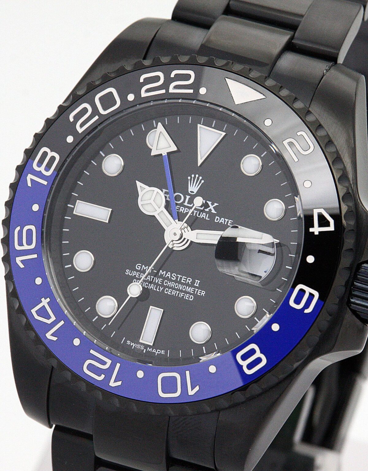 Replica Rolex GMT Master 38mm Dial Black 176200 - Best shop to buy a Fake Rolex