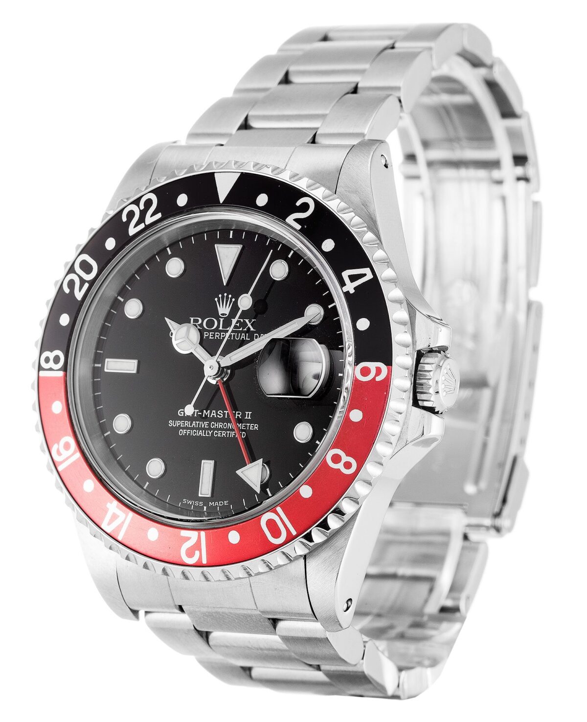 Replica Rolex GMT-Master II 40mm Dial Black 16710 - Best shop to buy a Fake Rolex