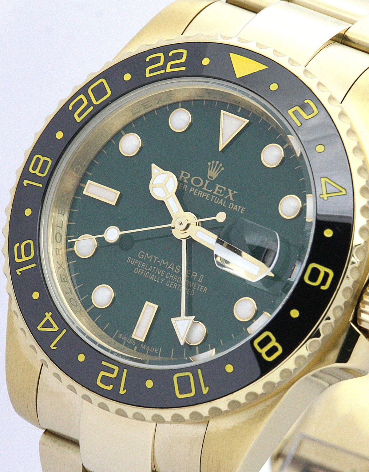 Replica Rolex GMT-Master II 40mm Dial Green 116718LN - Best shop to buy a Fake Rolex