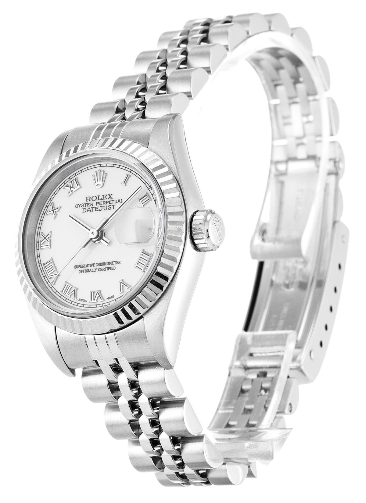 Replica Rolex Lady-Datejust 79174 25mm White Dial - Best shop to buy a Fake Rolex