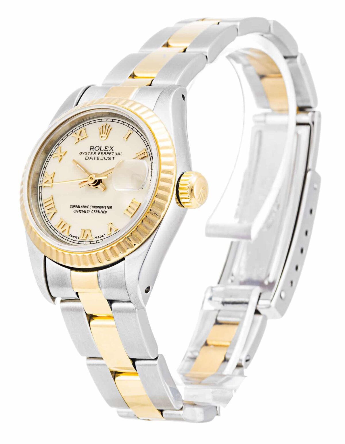 Replica Rolex Lady-Datejust 69173 26mm Ivory Dial - Best shop to buy a Fake Rolex