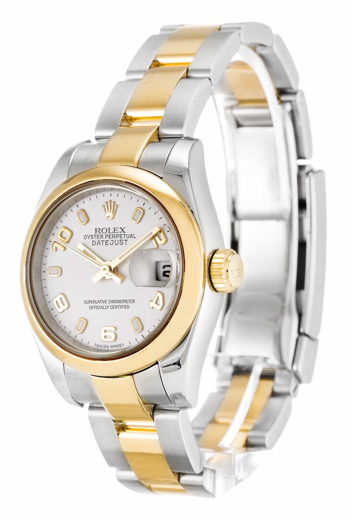 Replica Rolex Lady-Datejust 179163 26mm White Dial - Best shop to buy a Fake Rolex