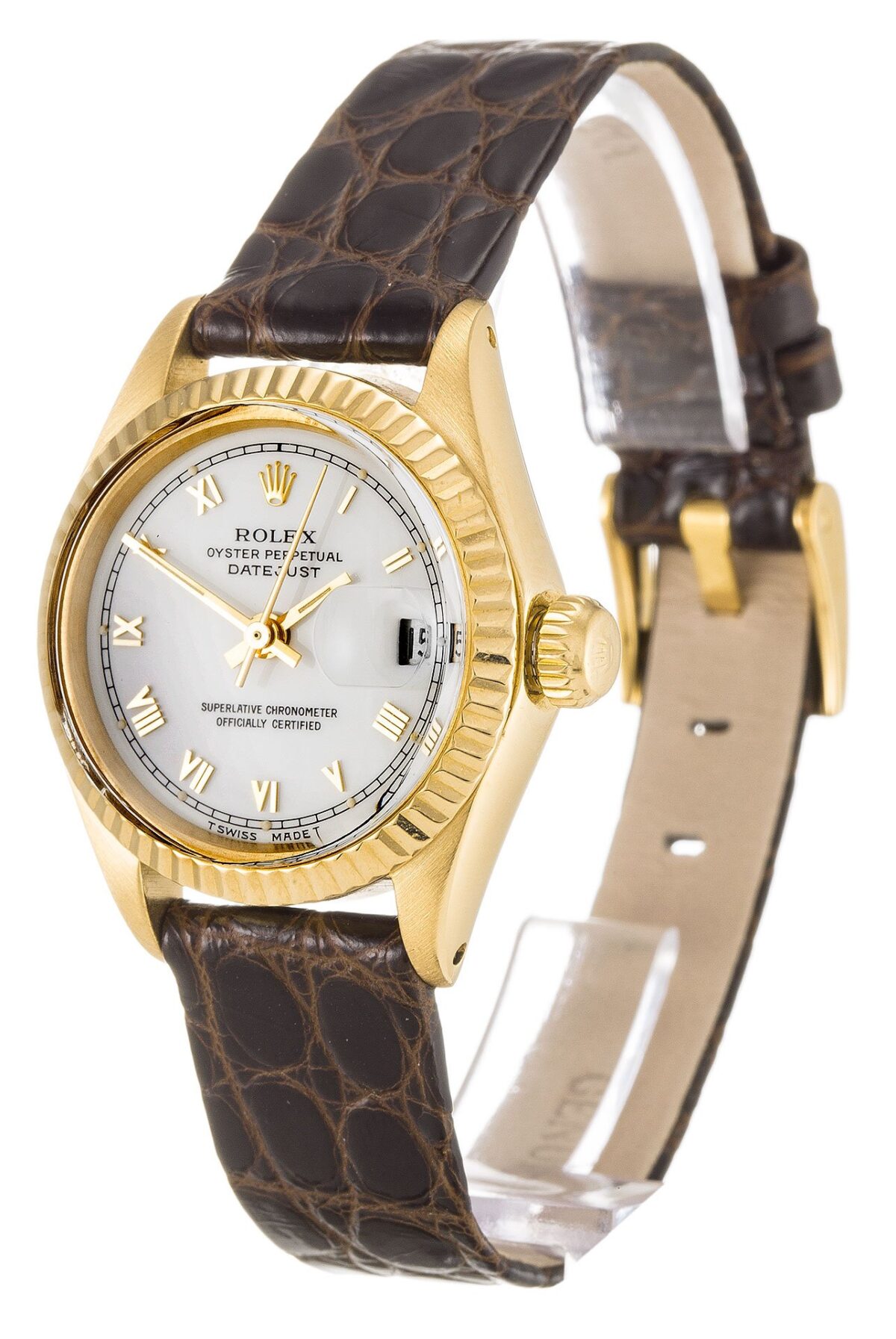 Replica Rolex Lady-Datejust 6916 26mm White Dial - Best shop to buy a Fake Rolex