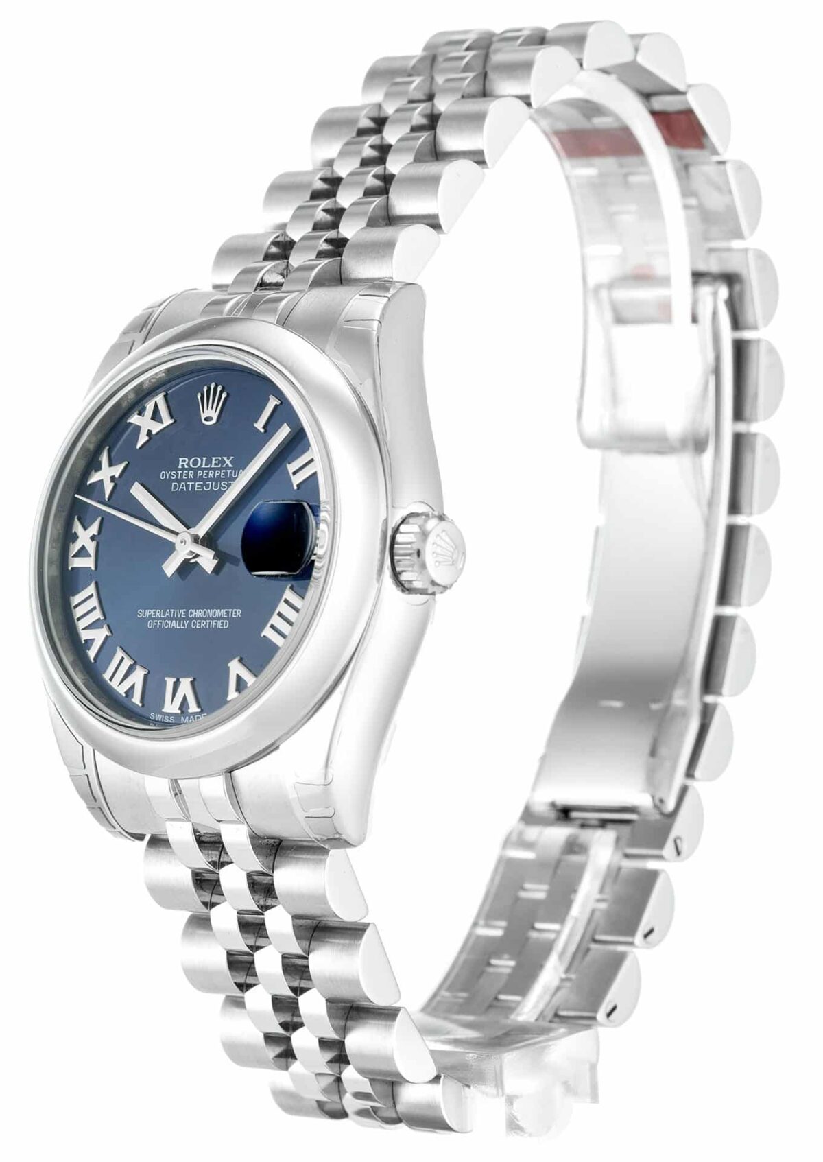 Replica Rolex Lady-Datejust 178240 30mm Blue Dial - Best shop to buy a Fake Rolex