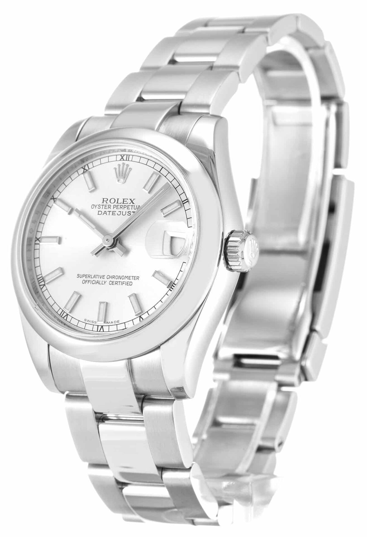 Replica Rolex Lady-Datejust 178240 30mm Silver Dial - Best shop to buy a Fake Rolex
