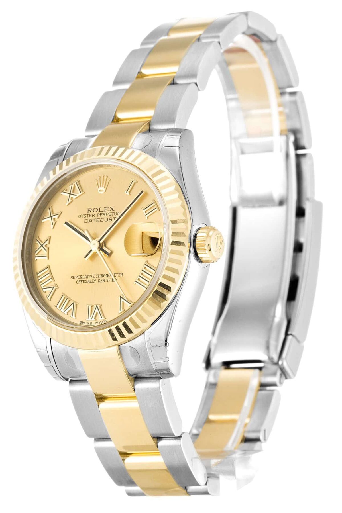 Replica Rolex Lady-Datejust 178273 31mm Champagne Dial - Best shop to buy a Fake Rolex