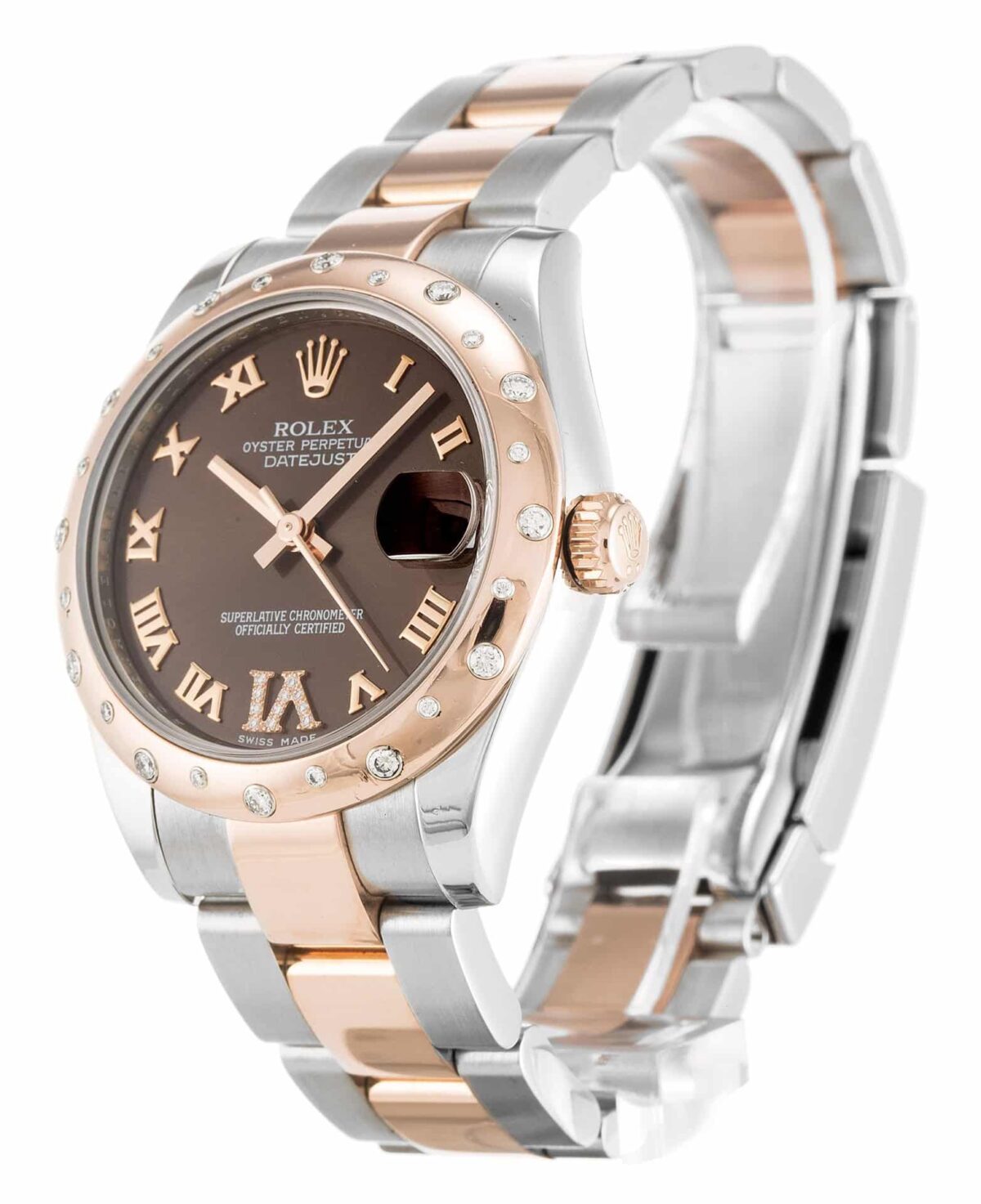 Replica Rolex Lady-Datejust 178341 31mm Chocolate Dial - Best shop to buy a Fake Rolex